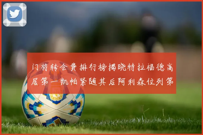 门将转会费排行榜揭晓特拉福德高居第一凯帕紧随其后阿利森位列第三