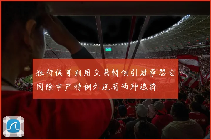 独行侠可利用交易特例引进萨瑟合同除中产特例外还有两种选择